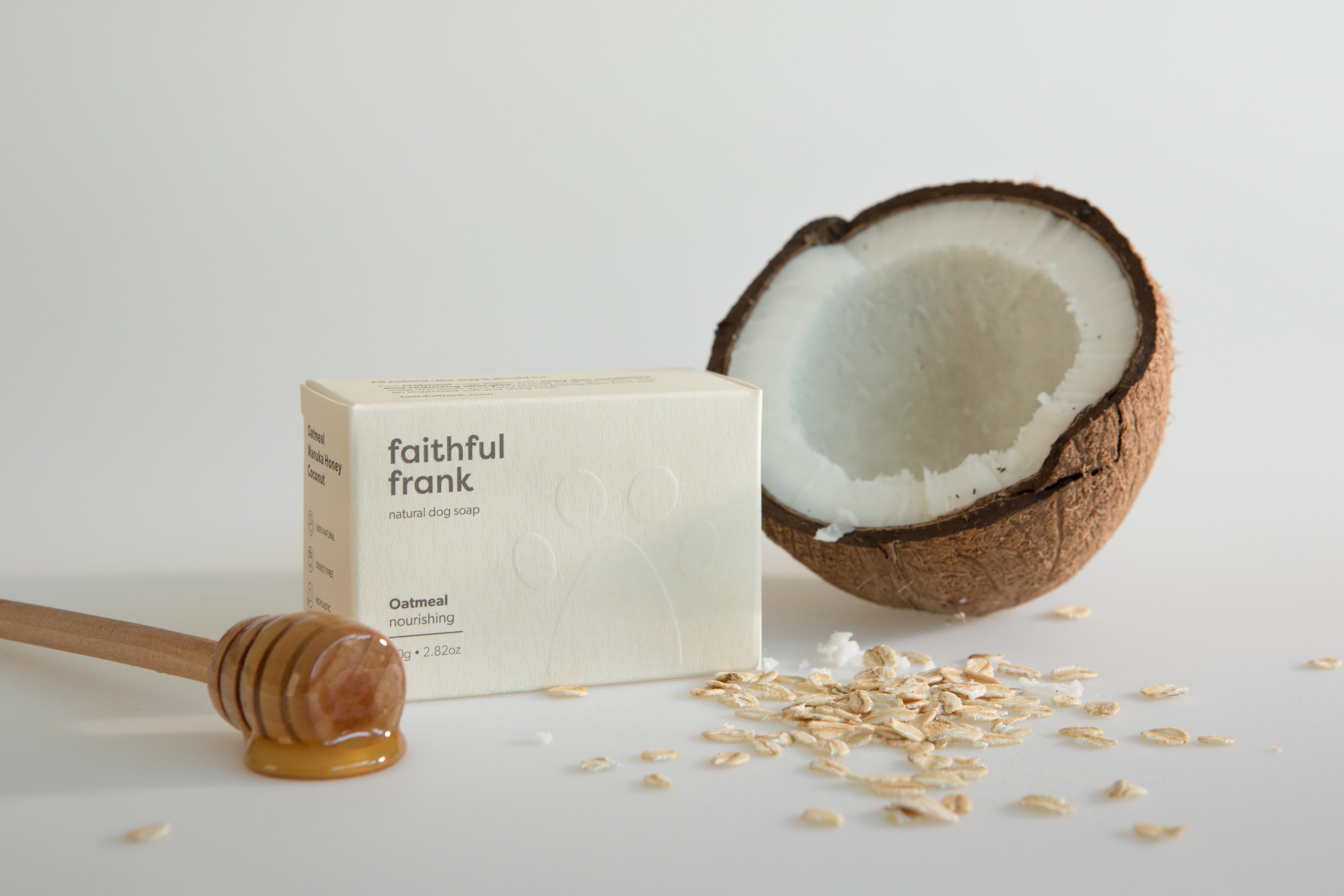 Faithful Frank Natural Dog Soaps - Nourishing Oatmeal