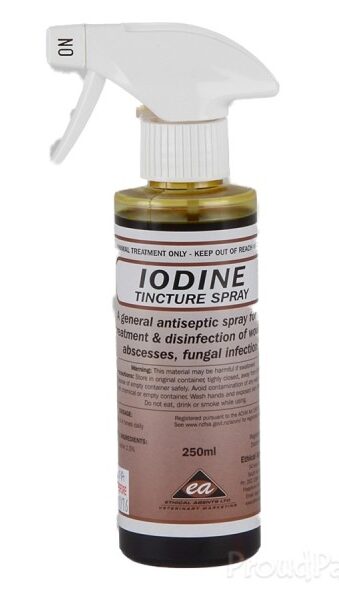 Iodine Tincture Spray - 250ml Spray